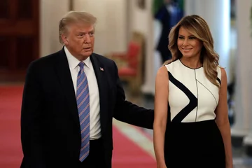 Melania i Donald Trump 