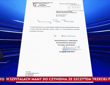 „Wiadomości” TVP z informacją „z ostatniej chwili”. Macierewicz...