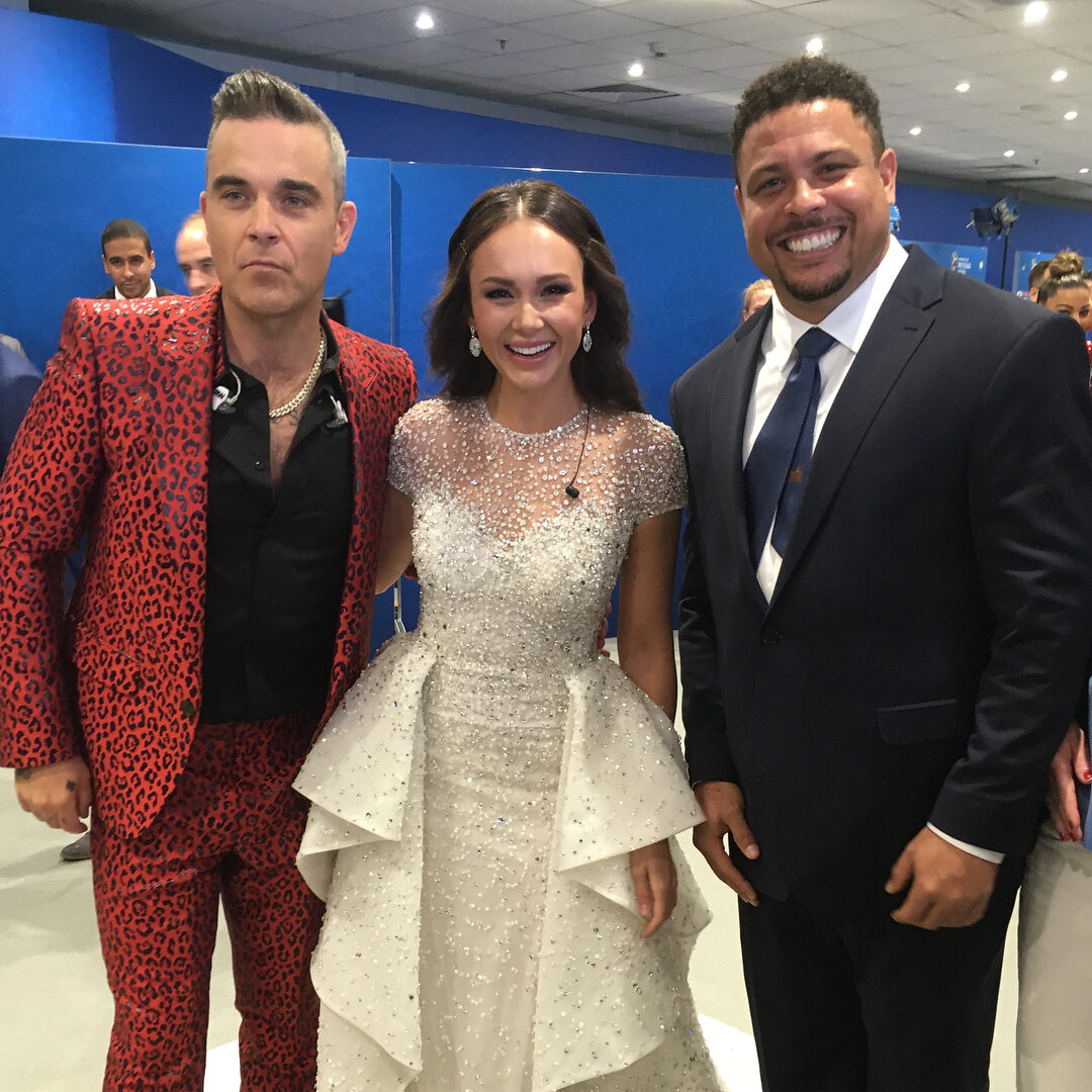 Robbie Williams, Aida Garifullina i Ronaldo 