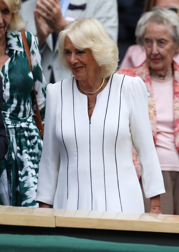 Królowa Kamila podczas Wimbledonu 