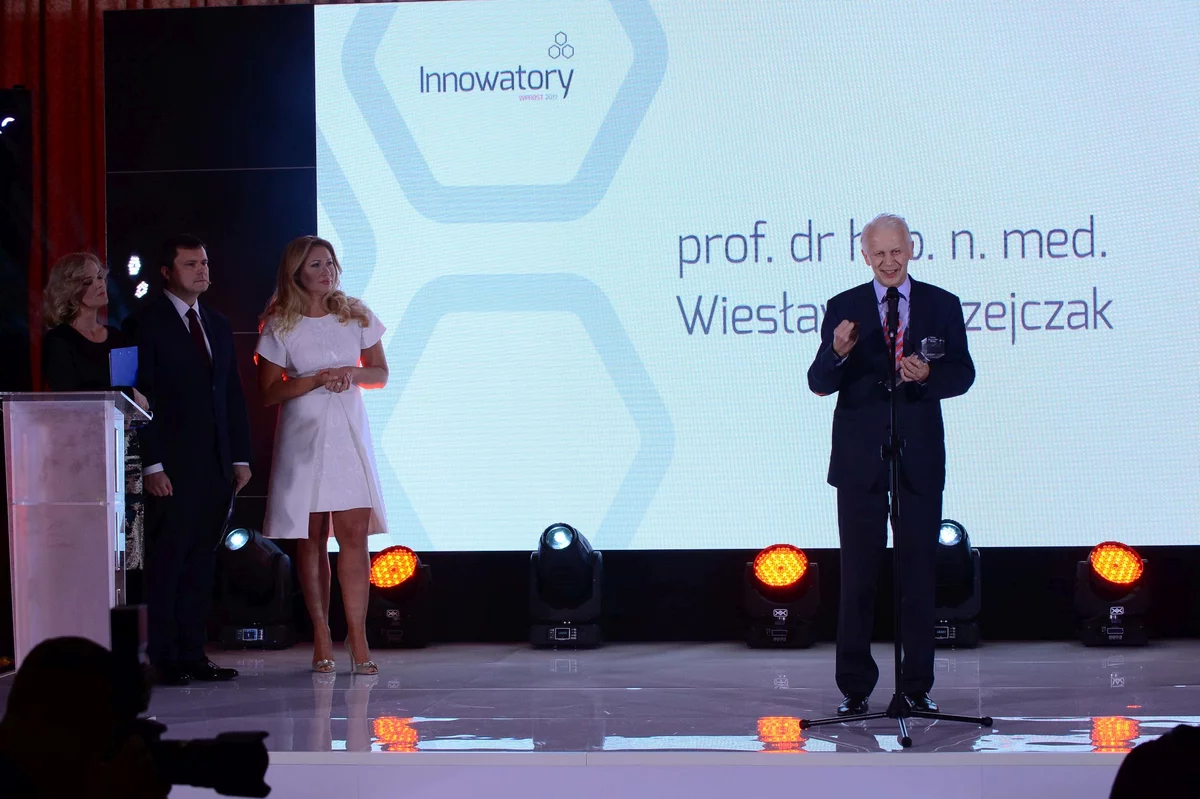 Innowatory Wprost 2017 rozdane! Prof. Wiesław Jędrzejczak Osobowością Innowacji