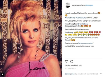 Ivana Trump w młodości 