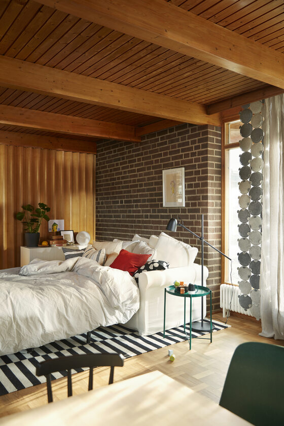 Sypialnia w aranżacji IKEA 