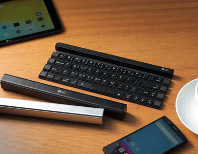 Miniatura: LG ROLLY  - zwijana klawiatura do urządzeń...