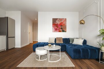 Mieszkanie w bloku jak w paryskiej kamienicy, Decoroom 