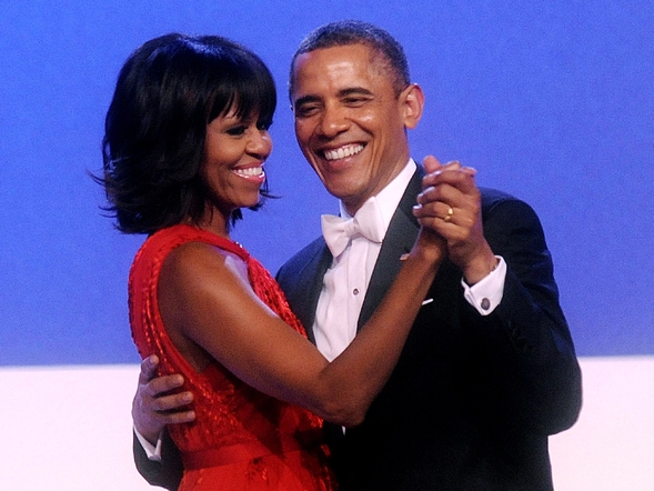 Miniatura: Michelle Obama na spotkaniu w Polsce....