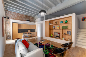 Loft we&nbsp;włoskim palazzo, projekt Alessandro Preda