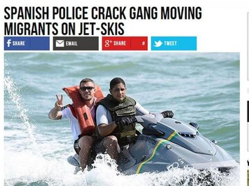Artykuł Breitbart ze&nbsp;zdjęciem Podolskiego