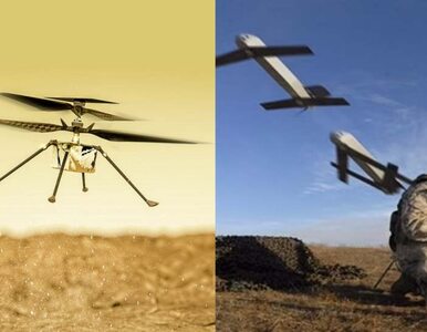 Co wspólnego mają drony kamikadze na Ukrainie i marsjański helikopter?