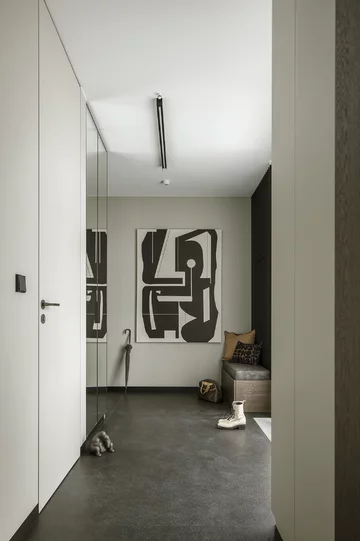 Ciepłe wnętrze zaprojektowane przez Poco Design 