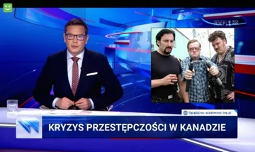 Mem po materiale Wiadomości TVP 