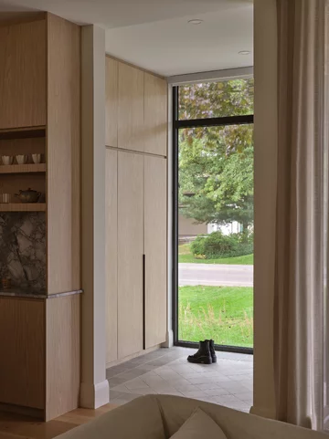 Minimalistyczny dom dla młodej rodziny, projekt LN Studio 