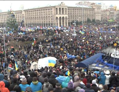 Miniatura: Protesty na Ukrainie. "To początek rewolucji"