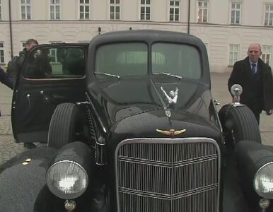Miniatura: Przed Belwederem zaprezentowano Cadillaca...