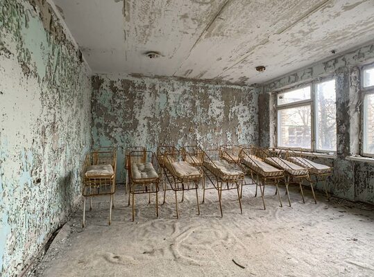 Miniatura: Okolice Czarnobyla 33 lata po katastrofie...