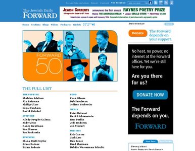 Miniatura: 50 najbardziej wpływowych Żydów w USA -...