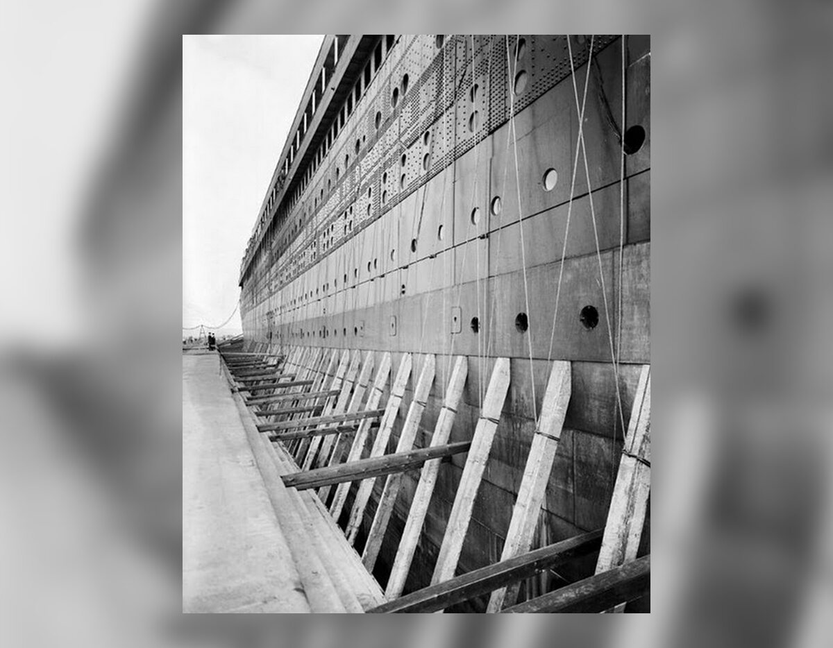 Titanic, budowa 