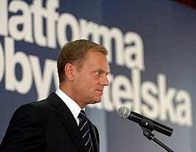 Miniatura: Tusk: to będzie wybór miedzy Wschodem a...