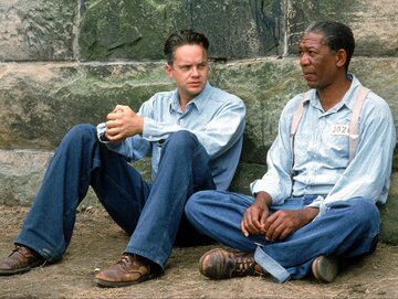 „Skazani na Shawshank”, kadr z filmu