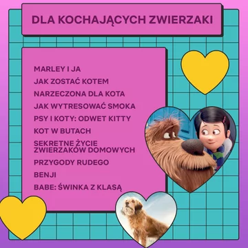 Dla kochających zwierzaki 