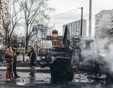 Miniatura: Wojna na Ukrainie. Wołodymyr Zełenski po...