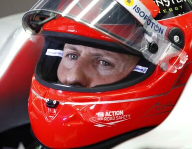Miniatura: Menedżerka Schumachera: Są chwile, gdy...