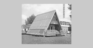 Domek typu Brda na wystawie Budexpo w 1980 roku