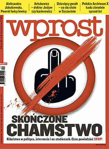 Okładka tygodnika Wprost nr 20/2011 (1475)