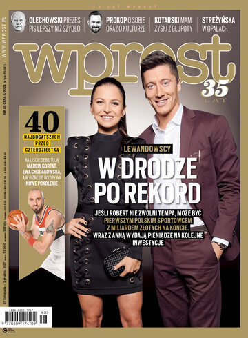 Okładka tygodnika Wprost nr 48/2017 (1813)