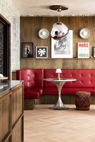 Kuchnia w stylu mid-century 