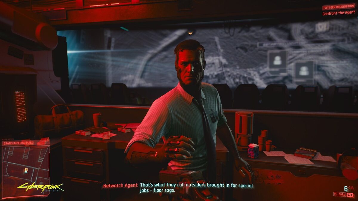Screen z gry Cyberpunk 2077 