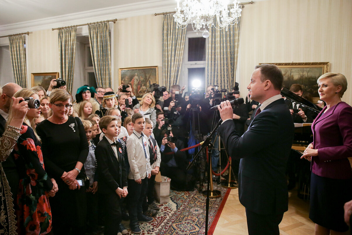 Para Prezydencka spotkała się ze szwedzką Polonią 