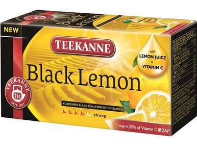 Miniatura: Nowa herbatka TEEKANNE Black Lemon...