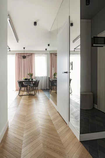 Mieszkanie wioślarzy, realizacja PRW Design 