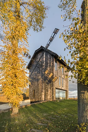 Dom-wiatrak, projekt o4 architekci 