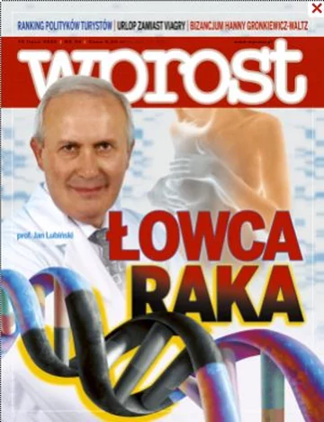 Okładka tygodnika Wprost nr 28/2008 (1333)