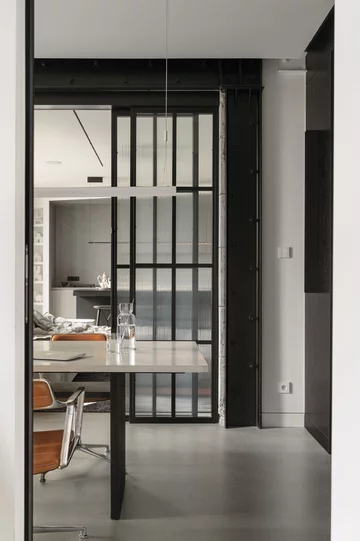 Nowoczesny apartament w Bydgoszczy, projekt CXA 