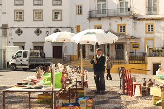 Mercado local em Elvas, Alentejo