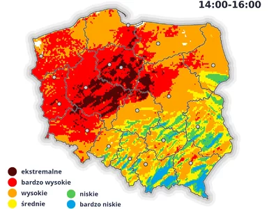 Miniatura: Upalna pogoda, susza i zagrożenie...