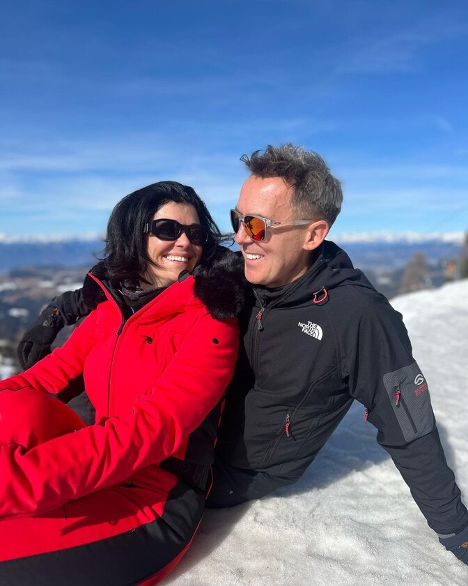 Katarzyna Cichopek i Maciej Kurzajewski wypoczywają w Alpach 