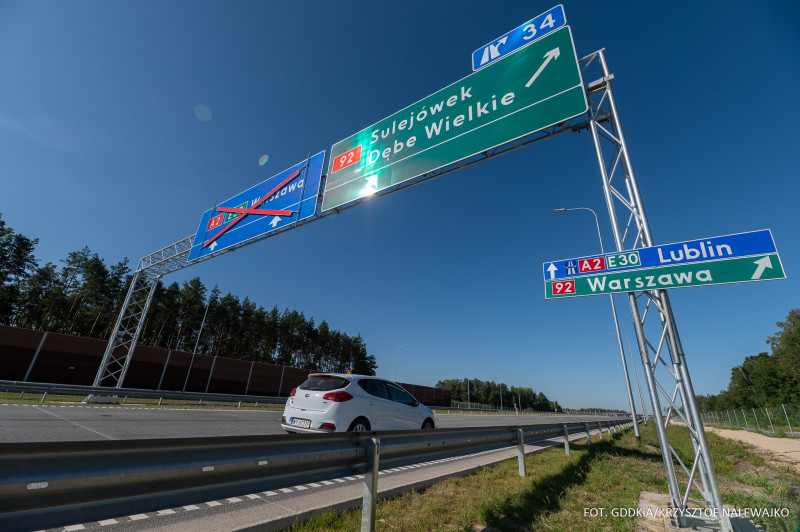 Autostrada A2, nowy odcinek 