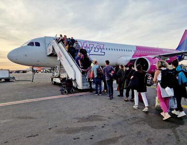Miniatura: Przez błąd Wizz Aira na lotnisku przeżyli...