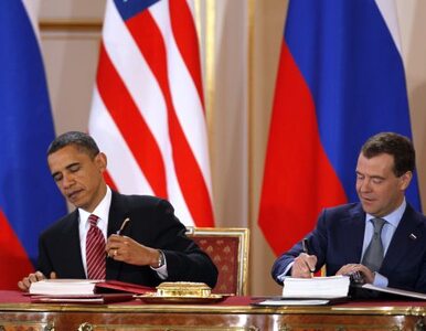 Miniatura: Obama i Miedwiediew podpisali układ START