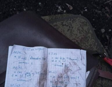 Ministerstwo Obrony pokazało notatnik rosyjskiego oficera. Porażające...