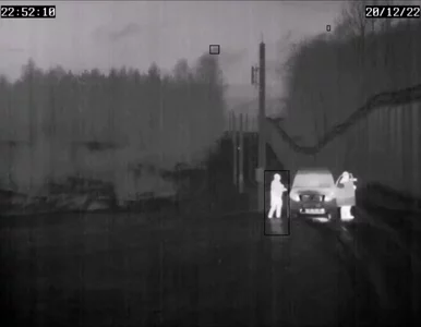 Miniatura: Ciało pod zaporą na polsko-białoruskiej...