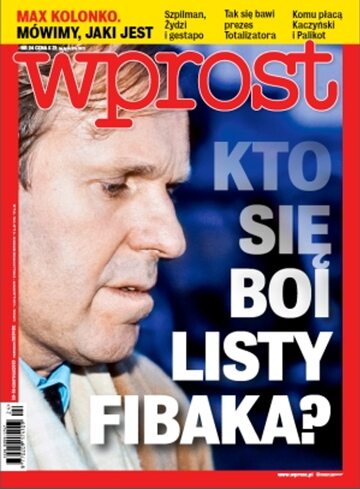 Okładka tygodnika Wprost nr 24/2013 (1581)