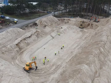 Świnoujście. Prace na budowie tunelu pod Świną 
