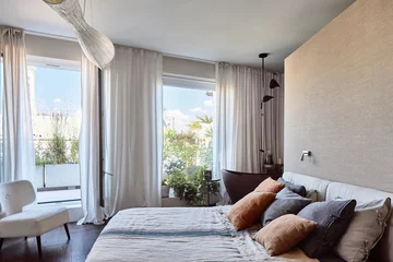 Apartament z tarasem na dachu, projekt Joanna Kulczyńska 