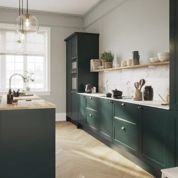 Funkcjonalna i ergonomiczna zabudowa kuchenna 