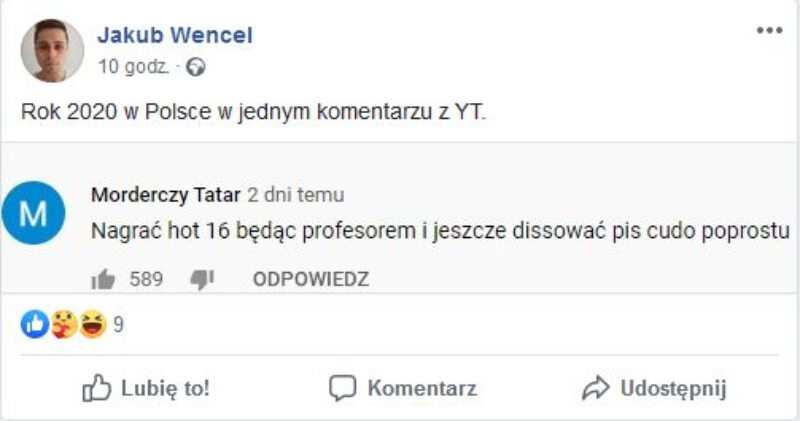 Mem po występie Andrzeja Dudy w hot 16 